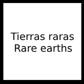 Tierras raras (Rare earths)